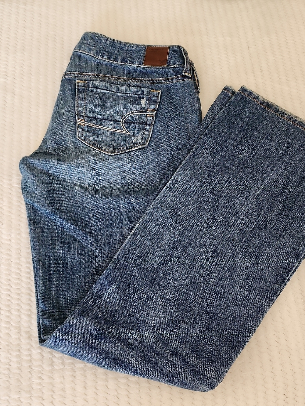 American Eagle Favorite Boyfriend Classic Blue Denim Jeans